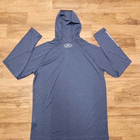 NWT Under Armour Men’s Blue Hoodie Sz M - Picture 3 of 7